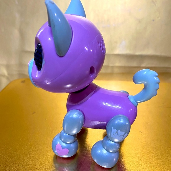 ZOOMER ZUPPS TINY PUPS DUCHESS PINK WITH SOUND & EYES LIGHT UP SPIN-MASTER - Picture 6 of 12